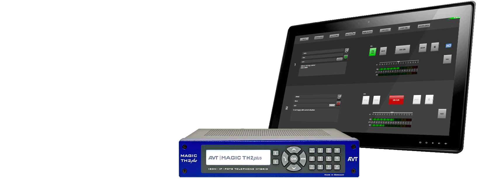 MAGIC TH2plus V2 Telephone Hybrid | AVT Audio Video Technologies GmbH